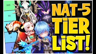 FULL NAT5 TIER LIST  2023 Summoners War [upl. by Yllek]