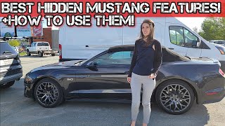 FORD MUSTANG GT active exhaust and other awesome features you need to know about How to covered [upl. by Ylehsa]