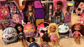 LIZZIE’S FIRST DOLL HAUL OF 2024 Monster High Rainbow High OMG and more [upl. by Malia]