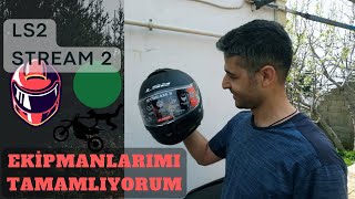 LS2 Stream 2 güneş vizörlü kapalı kask ls2 [upl. by Korfonta757]