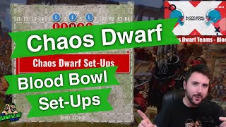 Chaos Dwarf Team SetUp Formations for Blood Bowl  Blood Bowl 2020 Bonehead Podcast [upl. by Karee488]