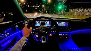 2022 MercedesAMG E63 S  NIGHT DRIVE by AutoTopNL [upl. by Nauquf]