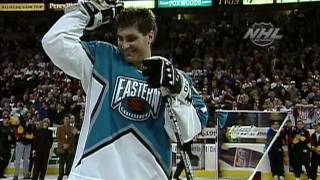 1 AllStar Moment Bourque gamewinner in Boston [upl. by Nwadal527]