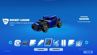 ¡GRATIS Como CONSEGUIR el COCHE de METALLICA BACKFIRE en FORTNITE Temporada 3 [upl. by Irret]