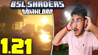 Minecraft 121 How to Install BSL Shaders EASY [upl. by Adnilem505]