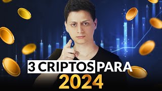 3 CRIPTOMOEDAS QUE PODEM VOAR EM 2024 [upl. by Nizam]