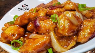 EASY to follow Sweet amp Sour Chicken Recipe  QUICK AND DELICIOUS Whitneys Kitchen Jamaica [upl. by Wenona328]