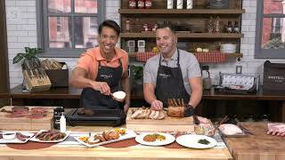 Rastellis 2 25lb Frenched Bonein Pork Prime Rib on QVC [upl. by Cooperstein]