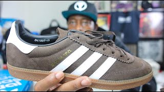 ADIDAS SPEZIAL  SAMBA DECO SPZL TWO FEET BARE CREPS [upl. by Aisatnaf]