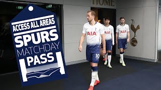 SPURS MATCHDAY PASS  BEHIND THE SCENES  Spurs 20 Crystal Palace [upl. by Atinej]