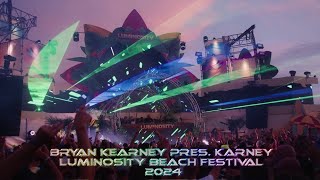 Bryan Kearney Pres Karney  New Trance Set At Luminosity Beach Festival 2024 [upl. by Kerrill]