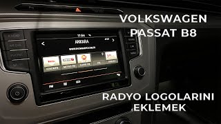 Passat B8 Radyo Logoları EklemeVag Grubu Radyo Logosu EklemeSeatVwSkodaAudi [upl. by Chemush645]