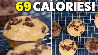 5 Ingredient Protein Muffins without Flour  Low Calorie Recipe [upl. by Anny]