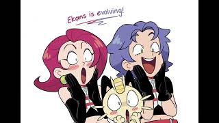 Pokemon Comic Dub Evolving Ekans [upl. by Elletnuahs632]