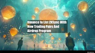 Binance to List ZKSync With New Trading Pairs And Airdrop Program [upl. by Helli]