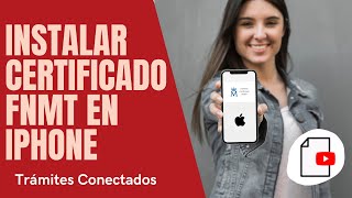 ✅Cómo INSTALAR el CERTIFICADO DIGITAL FNMT en iPhone en 2024 📲 TUTORIAL PASO A PASO [upl. by Htebezile]