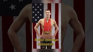 Michael Phelps Olimpiyatların Efsanesi shorts olympics sports [upl. by Alleda]