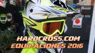 HARDCROSSCOM COMBO ONEAL ELEMENT SHOCKER Y CASCO UFO [upl. by Mencher]