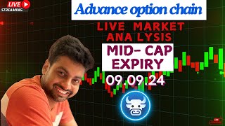 09092024 MIDCAPNIFTY Advance Option Chain AOC  LIVE Trading with AOC niftychainaoc [upl. by Gilbertine436]