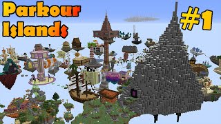 Minecraft Parkour Islands  Level 1  20 [upl. by Atiugram591]