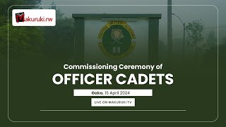 🔴LIVE Commissioning Ceremony of Officer Cadets  15 April 2024 [upl. by Inohtna]