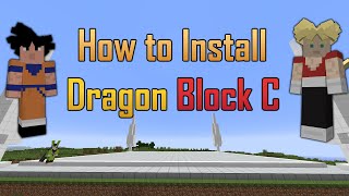 How to Install Dragon Block C and other JinGames Minecraft Mods [upl. by Brien]