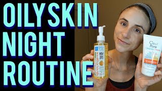 PM SKIN CARE ROUTINE FOR OILY SKIN with a dermatologist🙆 [upl. by Matty]