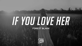 Forest Blakk  If you love her Lyrics feat Meghan Trainor [upl. by Islehc249]