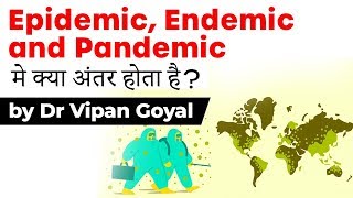 What is the difference between Endemic Epidemic and Pandemic Disease l Dr Vipan Goyal I Study IQ [upl. by Cristal52]