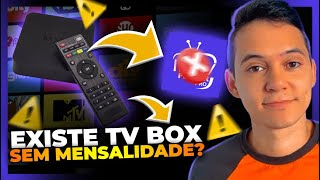 EXISTE TV BOX SEM MENSALIDADE IPTV NUNCA MAIS MELHOR APLICATIVO VITALÍCIO PARA TV BOX 🚨URGENTE🚨 [upl. by Yereffej]