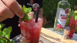 Bacardi Cocktail Contest FINALE  Razz Mojito [upl. by Amerd]