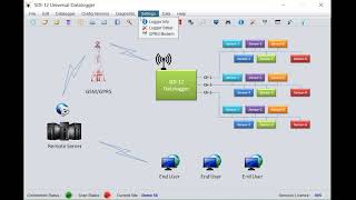 Sensor Configuration of ESDL30 SDI12 datalogger with ESDL30 UNI application software [upl. by Eidnam]