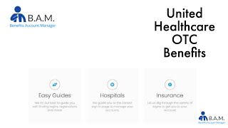 United Healthcare  OverTheCounter OTC  Catalog  OTCHS [upl. by Euqinomod]