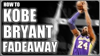 Kobe Bryant Fadeaway How to Basketball Moves [upl. by Leiva]