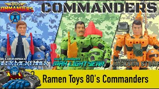 Ramen Toys 80s Commanders [upl. by Hirsh612]