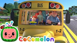 15 MIN LOOP  Wheels on the Bus  CoComelon Nursery Rhymes amp Kids Songs [upl. by Kory708]