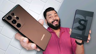 Samsung Galaxy S21 Ultra 5G Unboxing amp First Impressions ⚡ The Ultra Flagship Of 2021 [upl. by Billye]