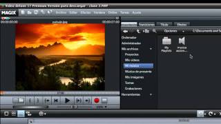 Magix Video Deluxe Lección 2 [upl. by Aker]