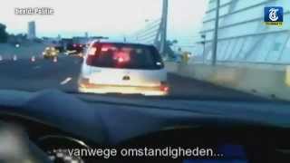 Mannen schieten op auto met kind erin [upl. by Schargel]