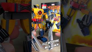 lego wolverine mech armor  minifigures lego lego wolverine shorts [upl. by Nij58]