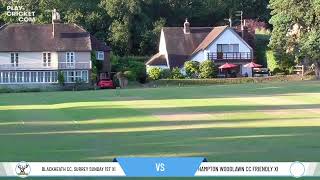 Blackheath CC Surrey Sunday 1st XI v Hampton Woodlawn CC Friendly XI [upl. by Livingston222]