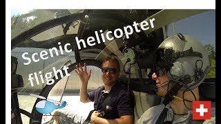 Schweizer 300 flight cockpit view [upl. by Yedoc]