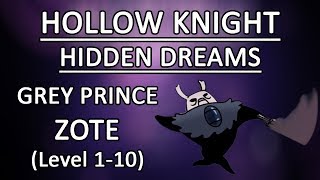 Grey Prince Zote Levels 110  Boss Battle  Hollow Knight [upl. by Lohman]