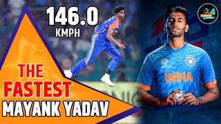 Mayank Yadav The Pace Sensation Makes Memorable International Debut [upl. by Dorcy35]