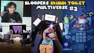 React MEME BLOOPERS Skibidi Toilet Multiverse 2 [upl. by Mirisola]