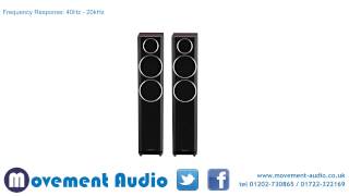 Wharfedale Diamond 155 Floorstanding Loudspeakers which are available from Movement Audio [upl. by Drobman]