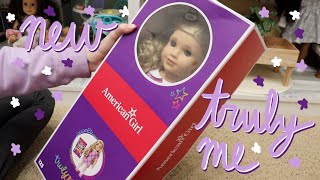 Opening NEW American Girl Truly Me Items  Kelli Maple [upl. by Neirb]