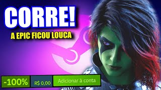 CORRE 4 JOGOS GRÁTIS PARA PC e dois deles são GRANDES e JOGOS ÓTIMOS por até 2 REAIS [upl. by Brynn]