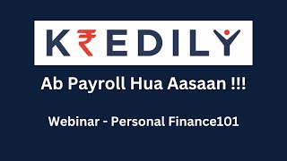 Webinar  Personal Finance101 [upl. by Aisyat]