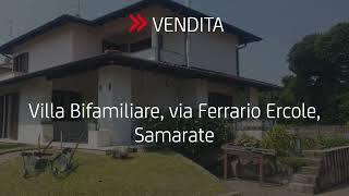 Samarate VA vendita villetta indipendente con giardino via Ferrario Ercole [upl. by Gaillard]